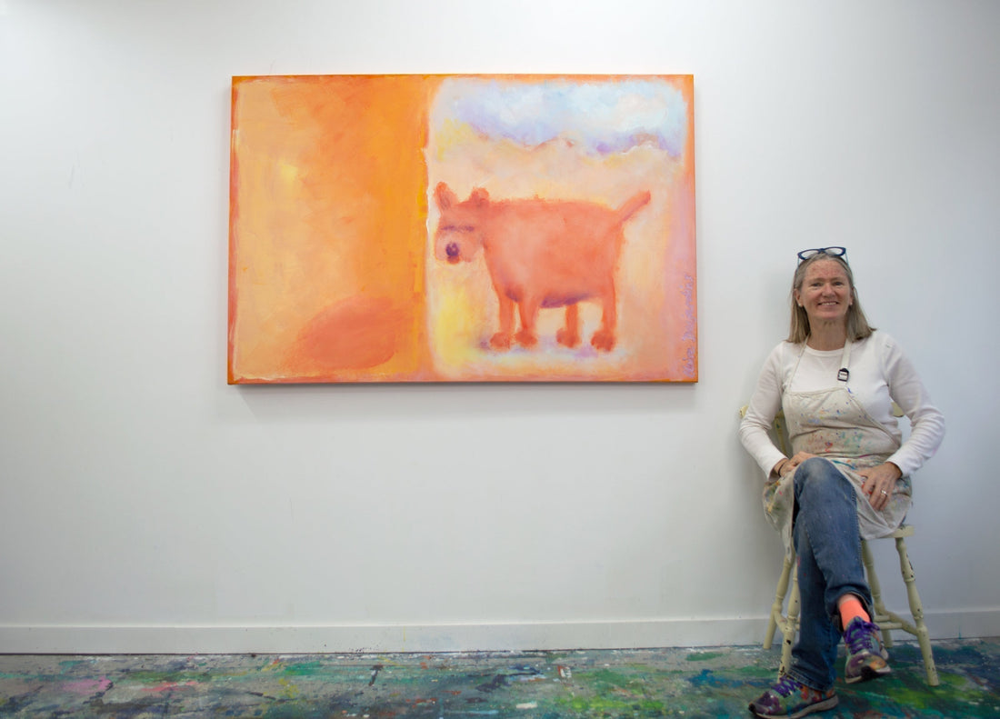 Abstract artist Claire Desjardins shares her advice on how to take your art from hobby to full time career.