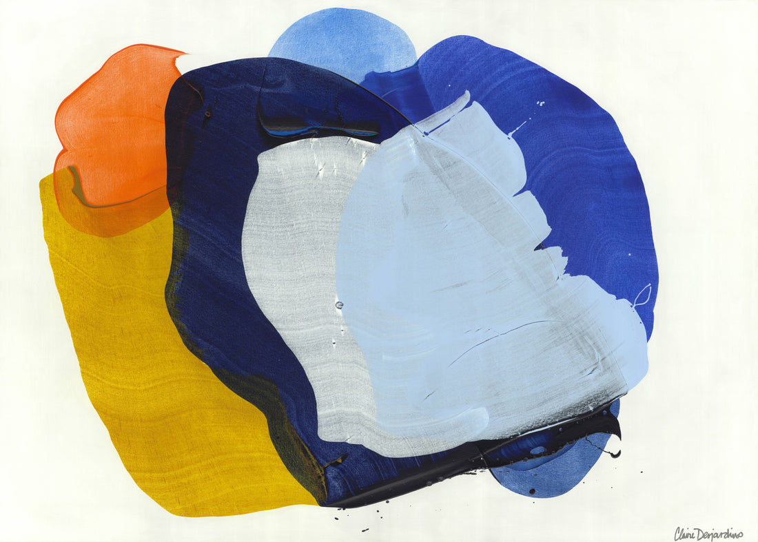 How to use contrast to make your abstract paintings pop – Claire ...