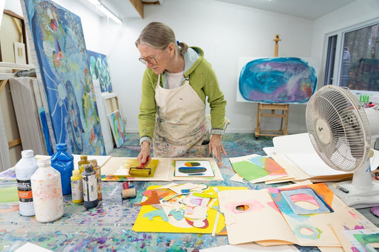 Abstract artist Claire Desjardins writes about what her hands remember.