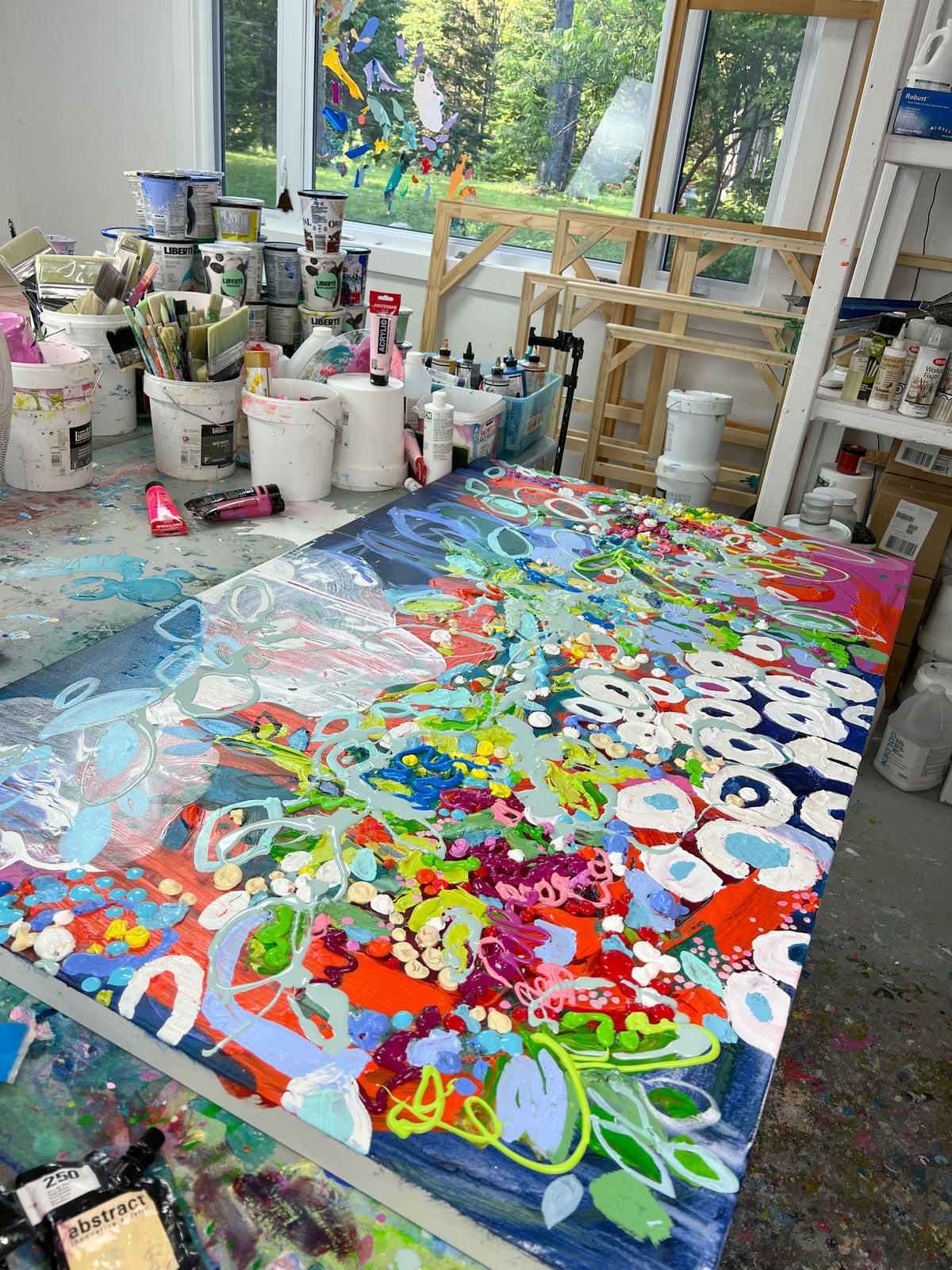 Exploring depth and texture in your abstract art – Claire Desjardins ...