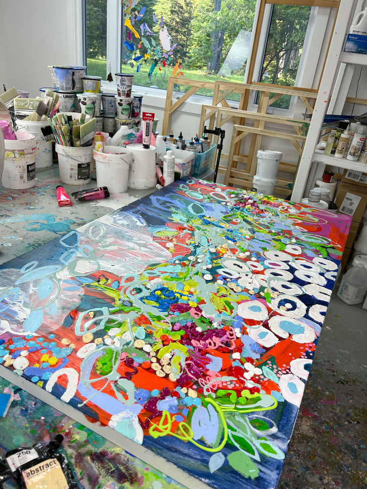 Exploring depth and texture in your abstract art – Claire Desjardins ...